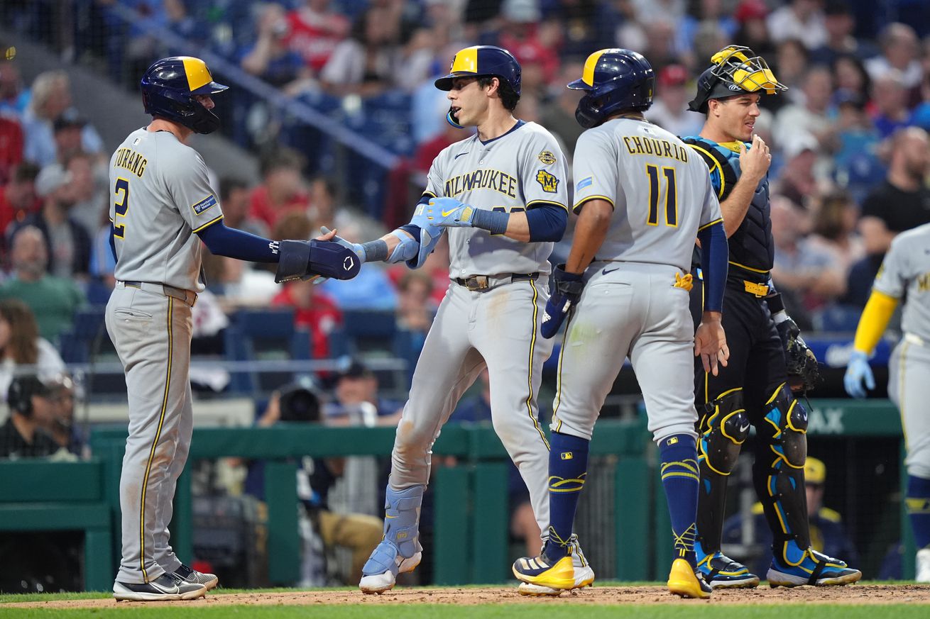 MLB: Milwaukee Brewers at Philadelphia Phillies