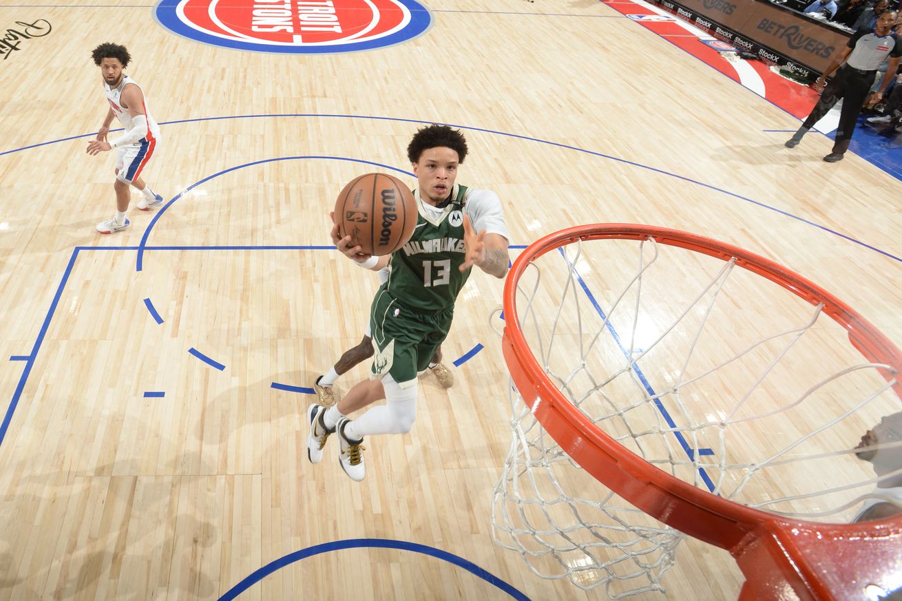 Milwaukee Bucks v Detroit Pistons