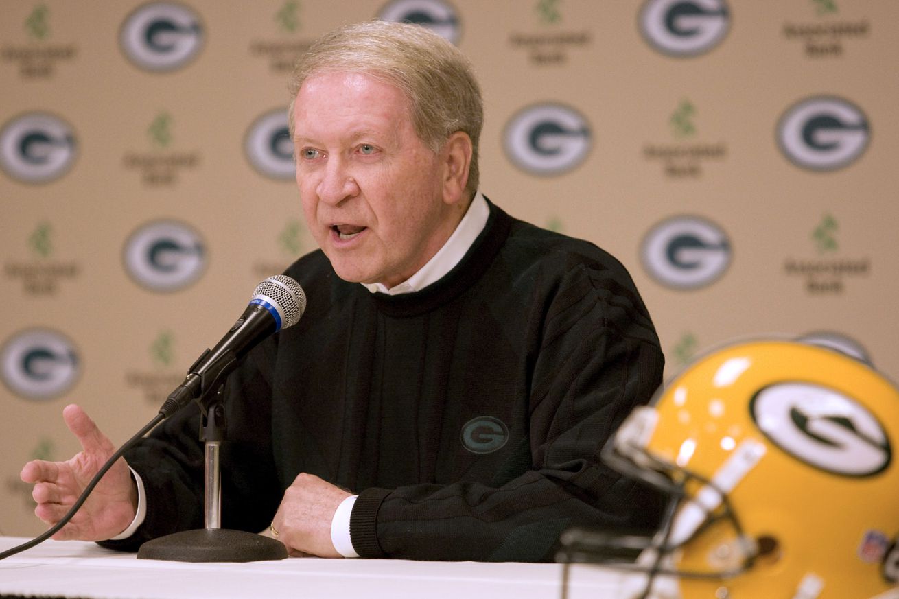 Bob Harlan, former chief executive officer of the Green Bay