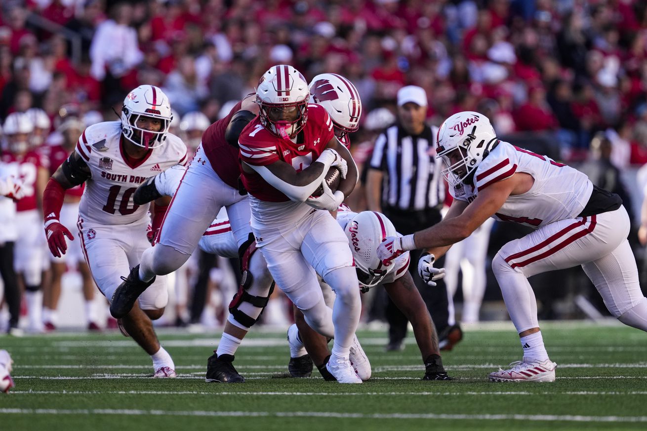 NCAA Football: South Dakota at Wisconsin