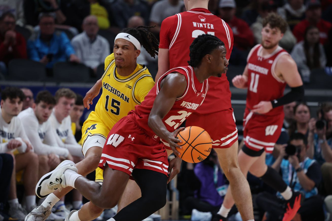 NCAA Basketball: Big Ten Conference Tournament Championship - Wisconsin vs. Michigan