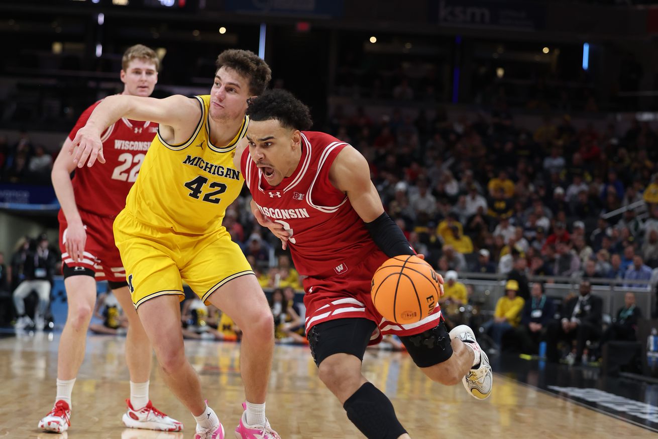 NCAA Basketball: Big Ten Conference Tournament Championship - Wisconsin vs. Michigan