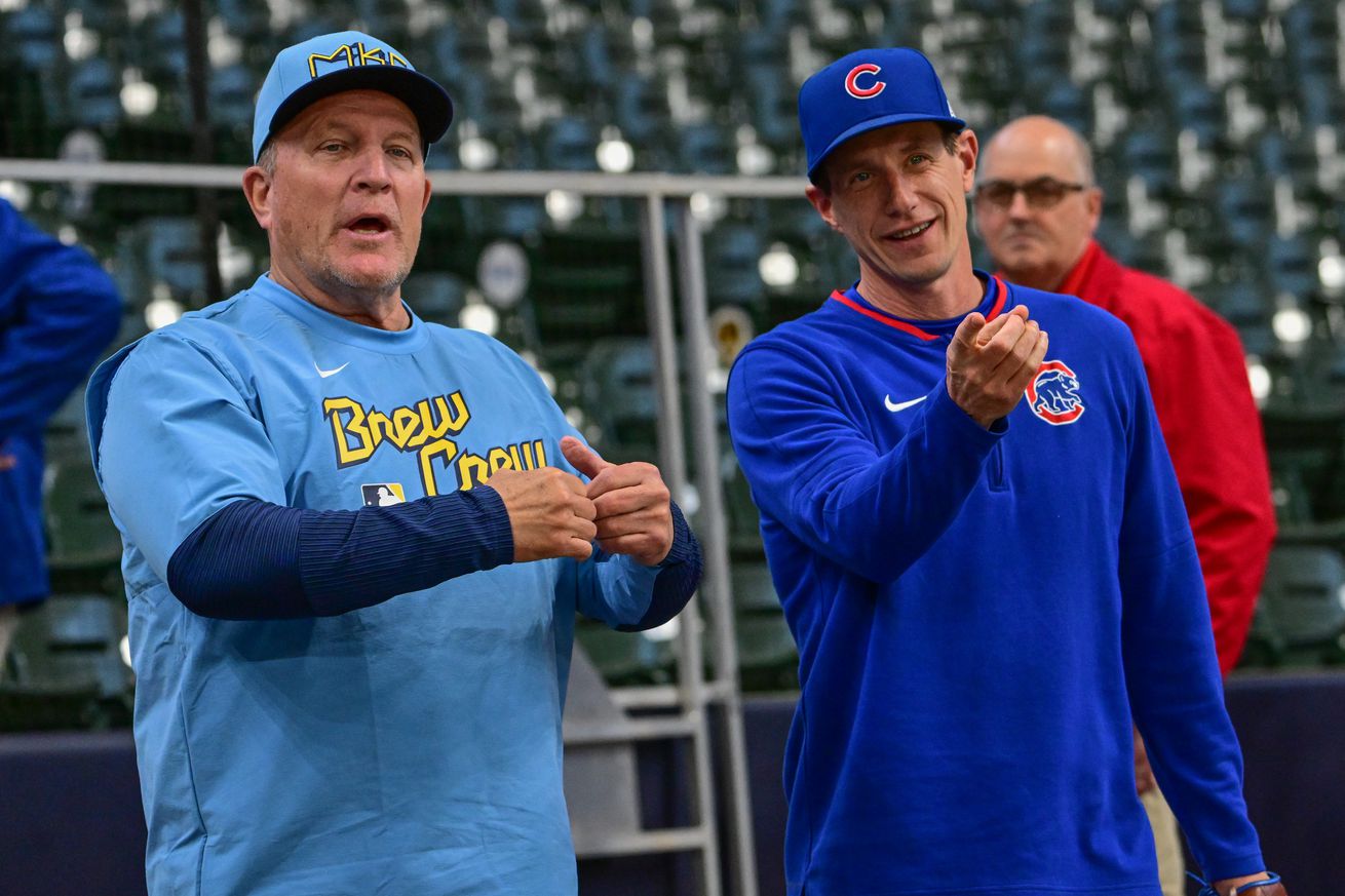 MLB: Chicago Cubs at Milwaukee Brewers
