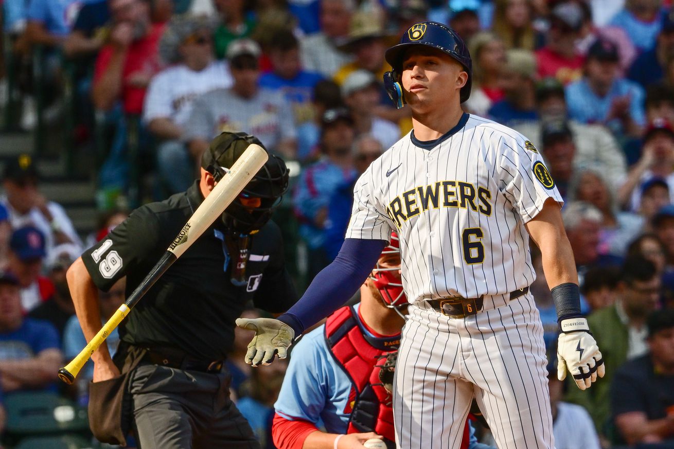 MLB: St. Louis Cardinals at Milwaukee Brewers