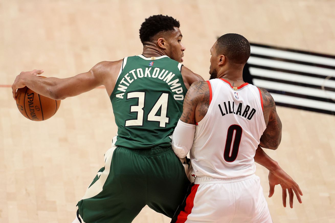 Milwaukee Bucks v Portland Trail Blazers