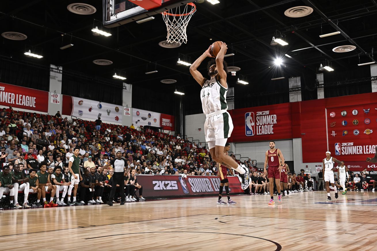 2024 NBA Summer League - Cleveland Cavaliers v Milwaukee Bucks