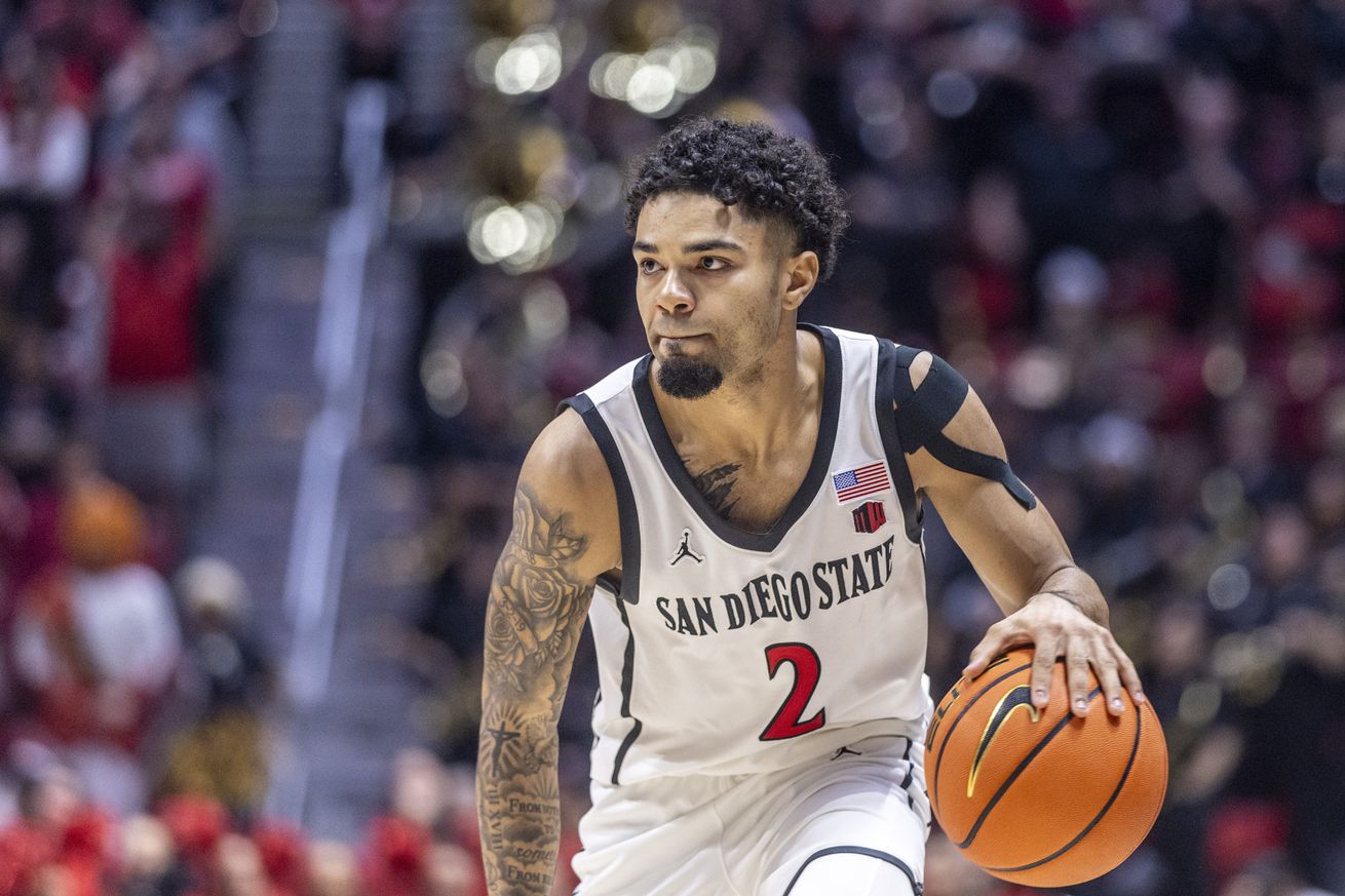 COLLEGE BASKETBALL: FEB 01 Wyoming at San Diego State
