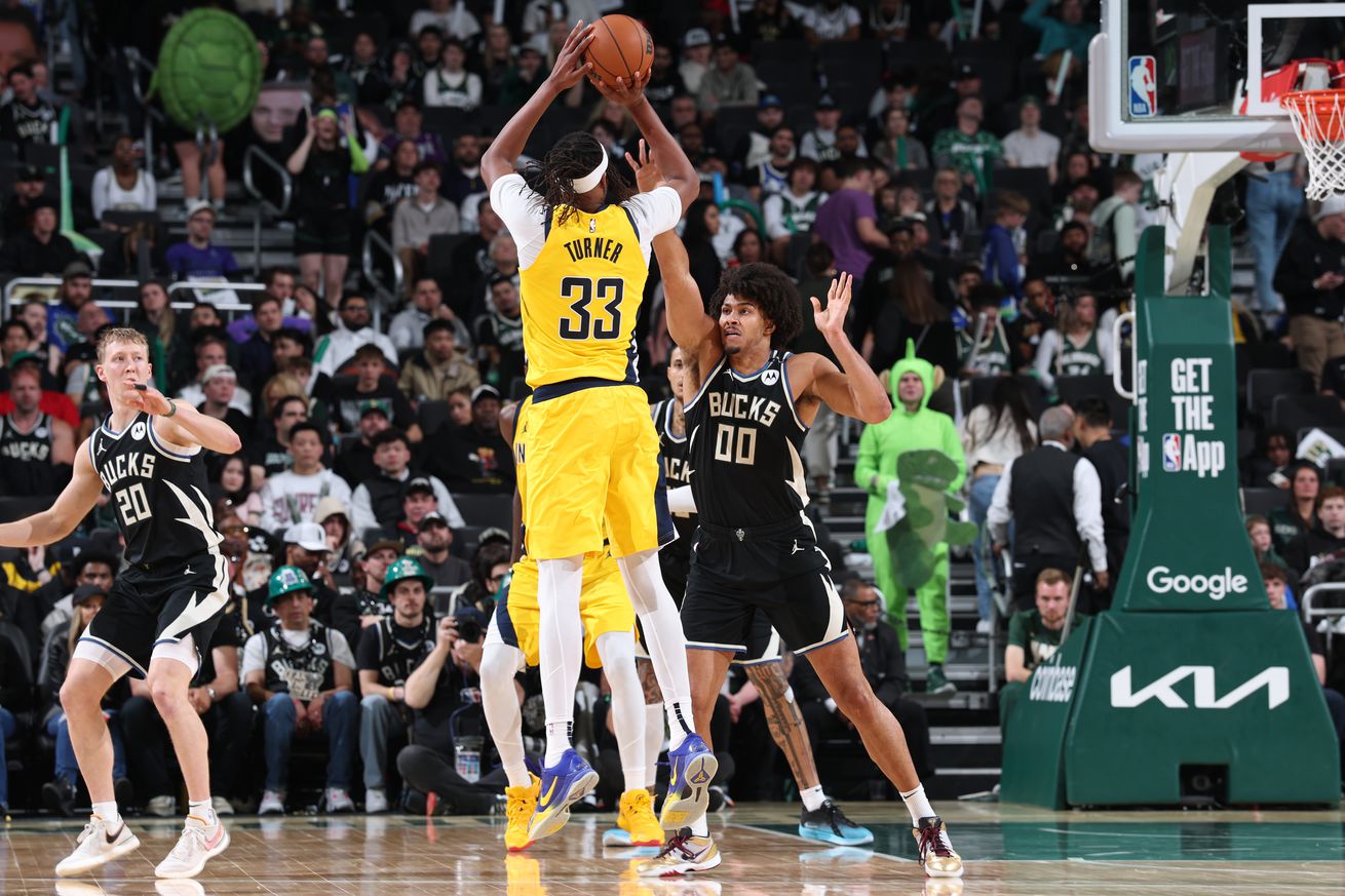 2025 NBA Playoffs - Indiana Pacers v Milwaukee Bucks
