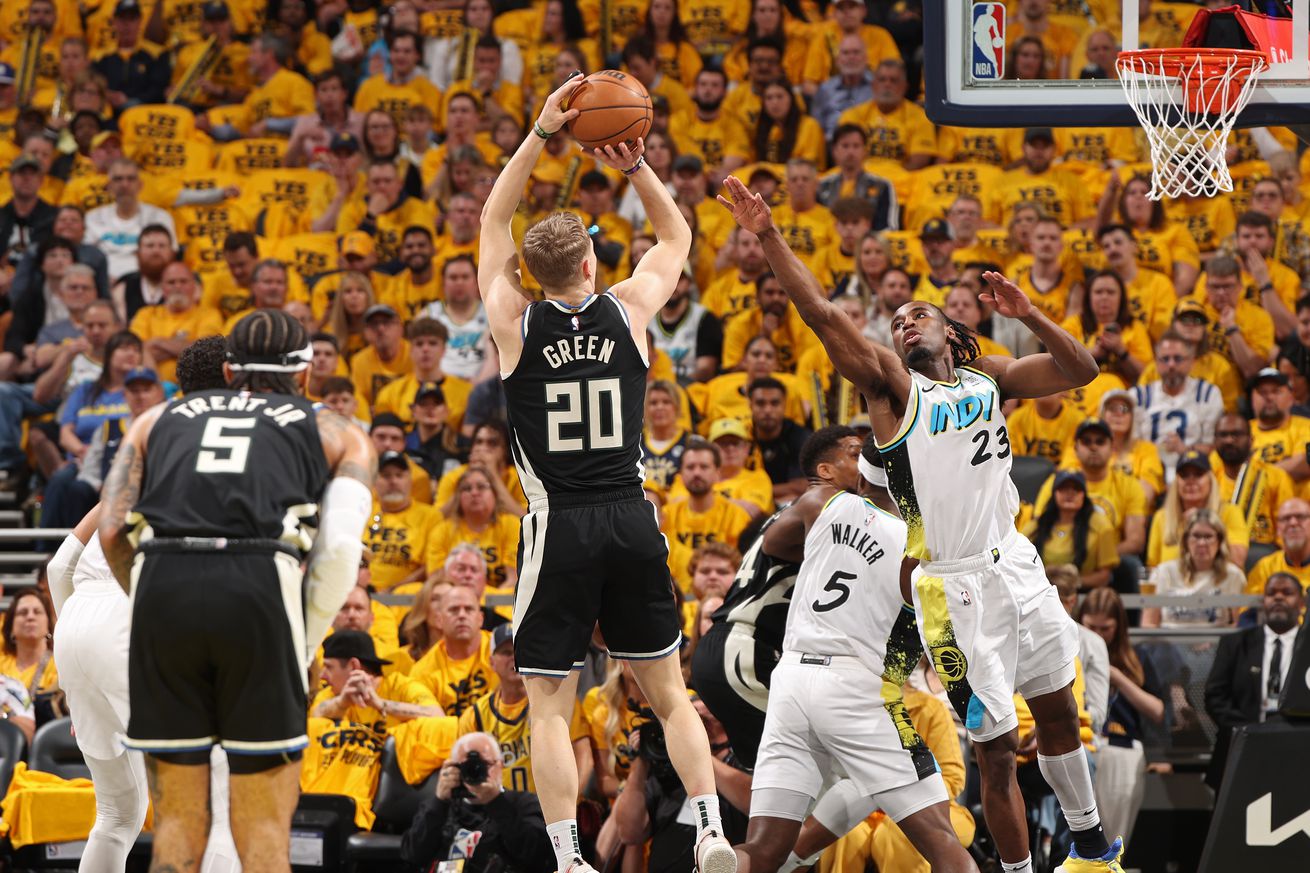 2025 NBA Playoffs - Milwaukee Bucks v Indiana Pacers