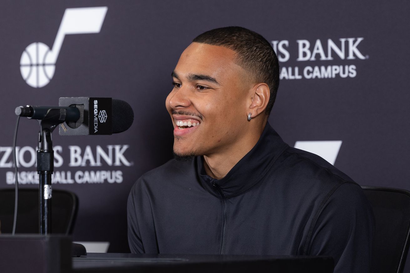 Utah Jazz Introduce Ace Bailey, Walter Clayton Jr., and John Tonje - Press Conference