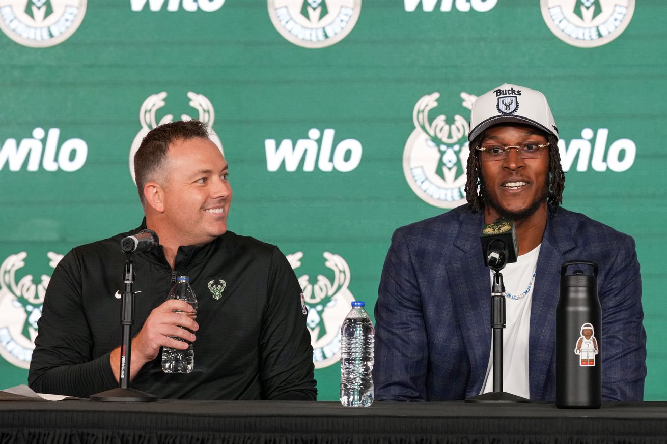 2025 NBA Summer League - Milwaukee Bucks Introduce Myles Turner