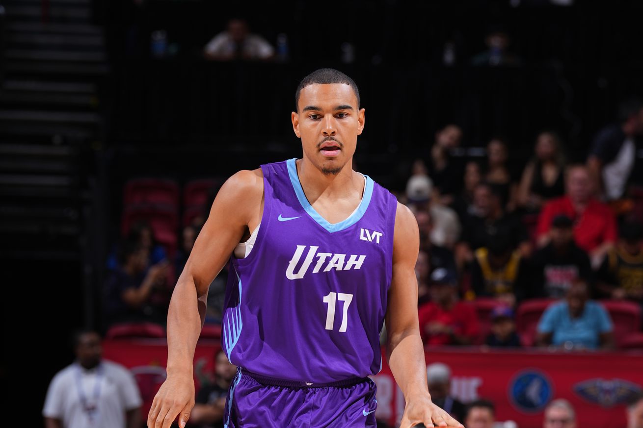2025 NBA Summer League - Utah Jazz v San Antonio Spurs