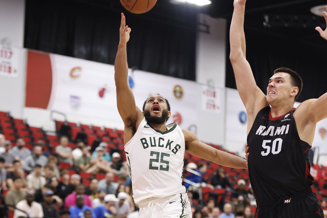 2025 NBA Summer League - Miami Heat v Milwaukee Bucks