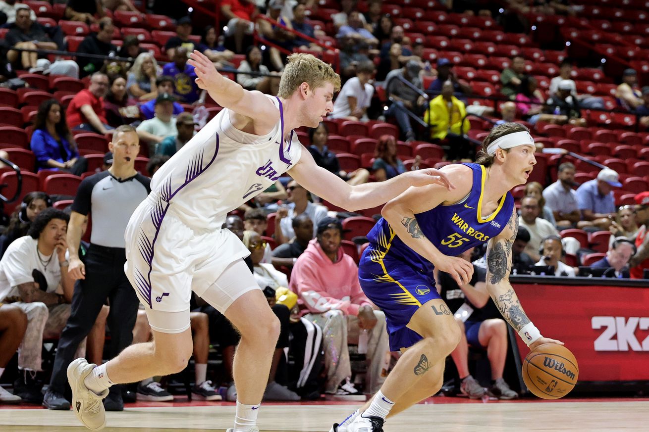 2025 NBA Summer League - Golden State Warriors v Utah Jazz