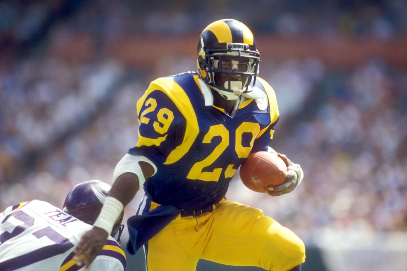 Eric Dickerson - Los Angeles Rams - File Photos