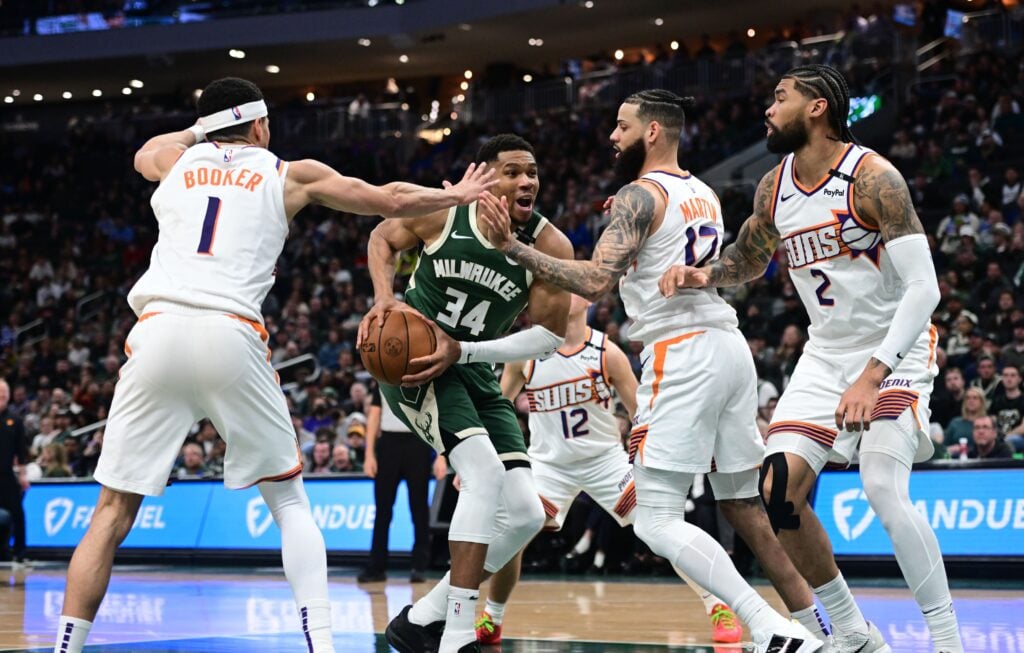 The Bucks and suns committed to record buyout agreements with Damian Lillard and Bradley Beal respectively 