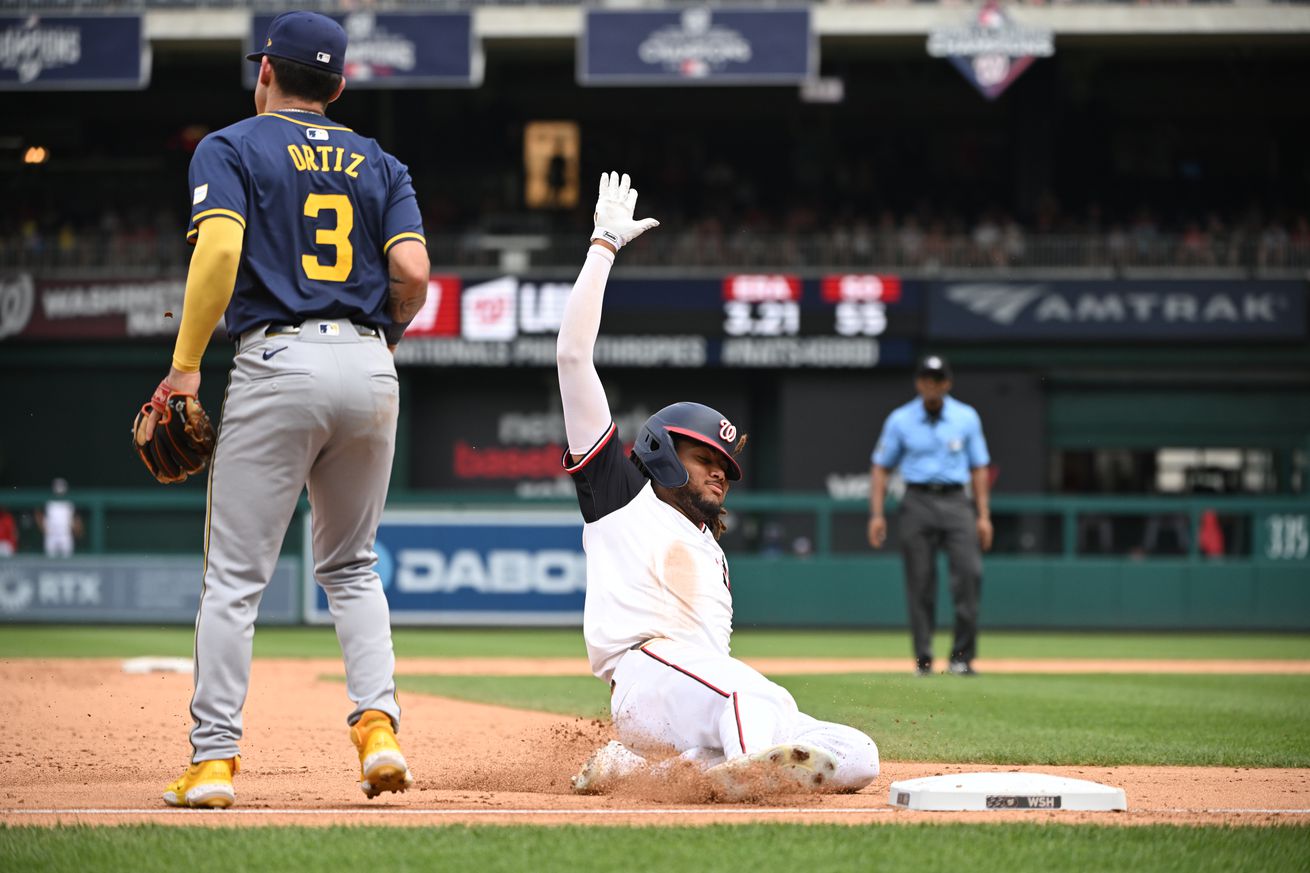 MLB: Milwaukee Brewers at Washington Nationals
