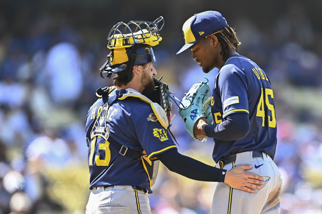 MLB: Milwaukee Brewers at Los Angeles Dodgers