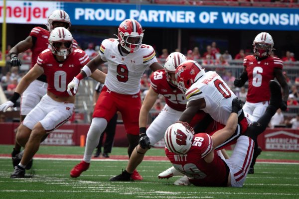 Wisconsin Football vs. Maryland: 10-27. September 20, 2025.