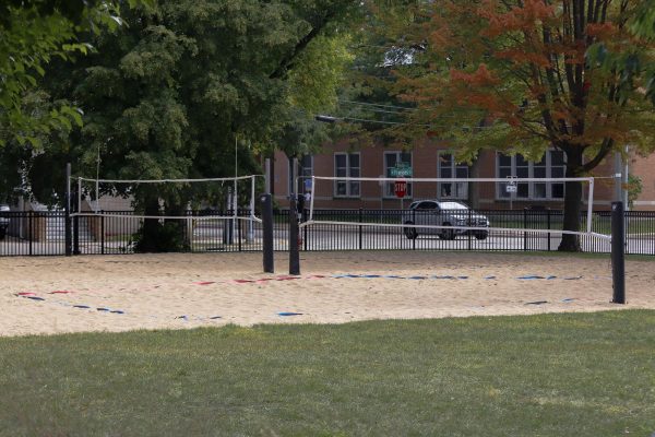 Volleyball courts outside of Witte. September 10, 2025. 