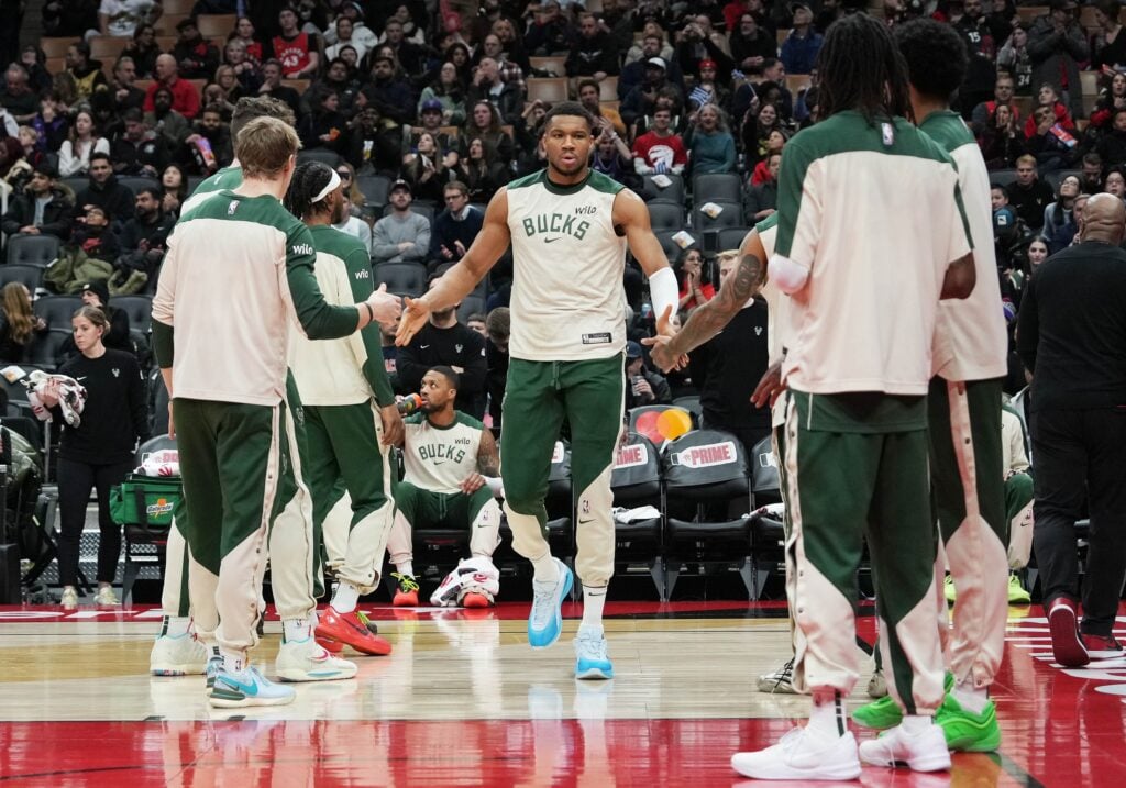 Milwaukee Bucks forward Giannis Antetokounmpo