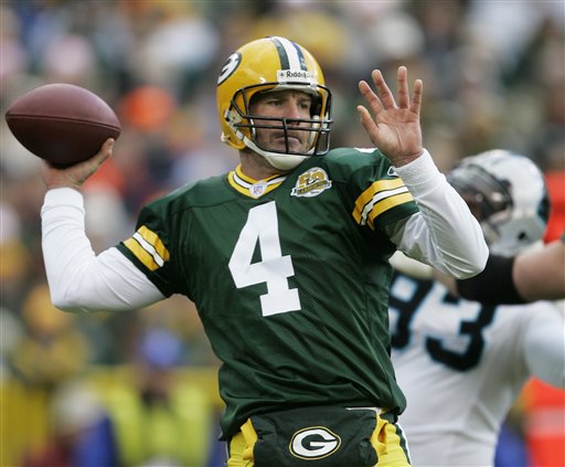 Packers QB Brett Favre - Packers History