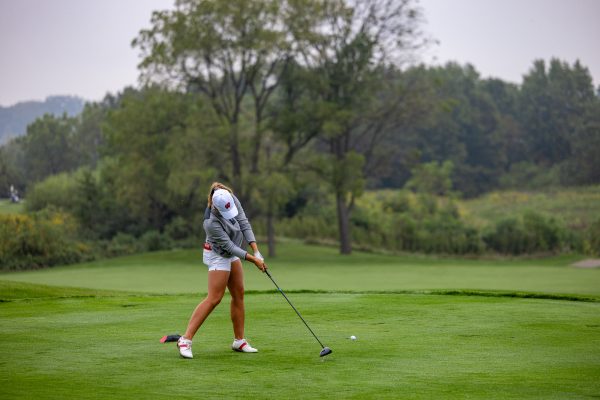 Women's Golf Badger Invite at University Ridge. September 14, 2025.
