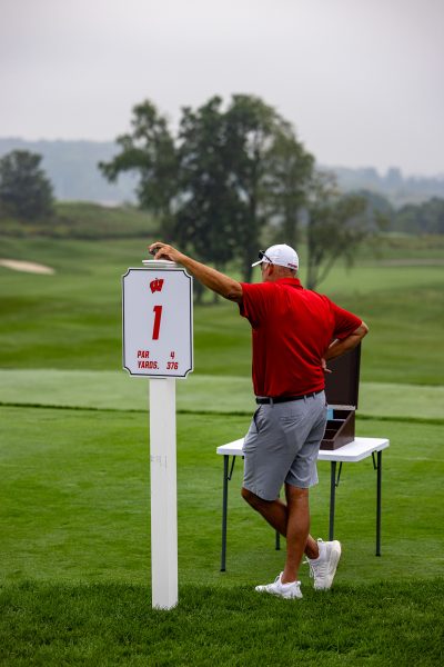 Women's Golf Badger Invite at University Ridge. September 14, 2025.