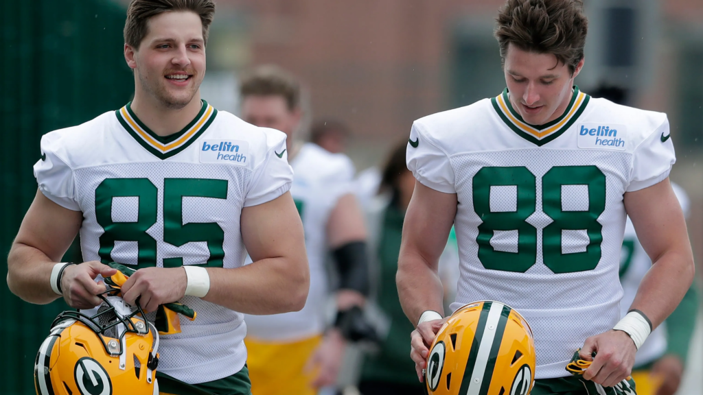 Packers TE Luke Musgrave & TE Tucker Kraft