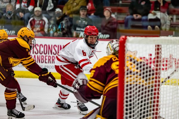 Women's hockey Wisconsin v. Minnesota. October 31, 2025. 