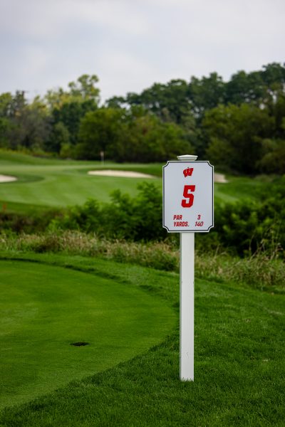 Women's Golf Badger Invite at University Ridge. September 14, 2025.